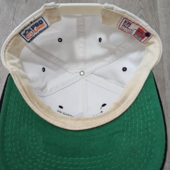 Vintage Sports Specialties Script Pittsburgh Steelers Snapback NFL Hat Pro Line - Picture 4 of 5